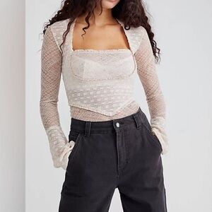 Free People Party Top - Lace